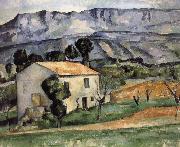 Paul Cezanne Housing Spain oil painting artist